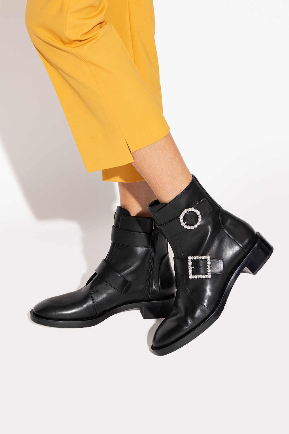 Michael kors ryder leather cheap ankle boot